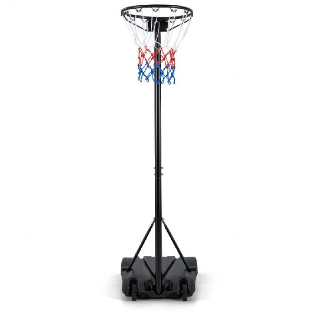 商品Hivvago|8.5 to 10 FT Adjustable Portable Basketball Hoop Stand with Fillable Base and 2 Wheels,价格¥916,第5张图片详细描述
