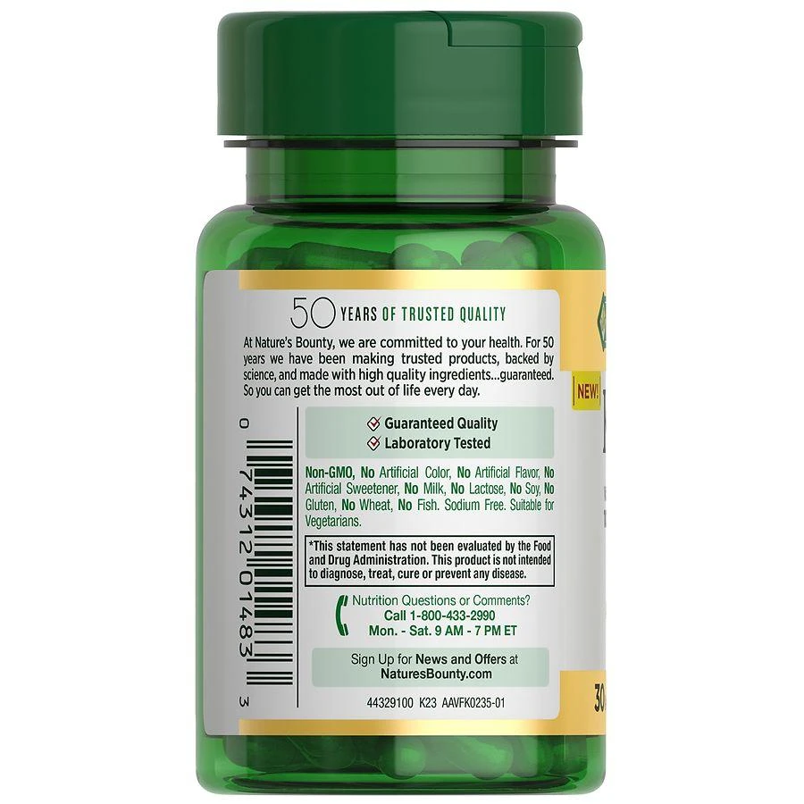 商品Nature's Bounty|Vitamin K2 + D3, Vitamin Supplements, for Bone and Health Support,价格¥110,第2张图片详细描述