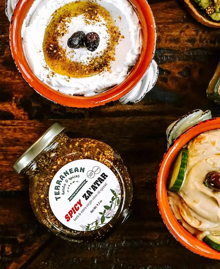 商品Terranean Herbs & Spices|Terranean Herbs Spices Gourmet Za'atar Spread Original and Spicy Duo,价格¥225,第3张图片详细描述