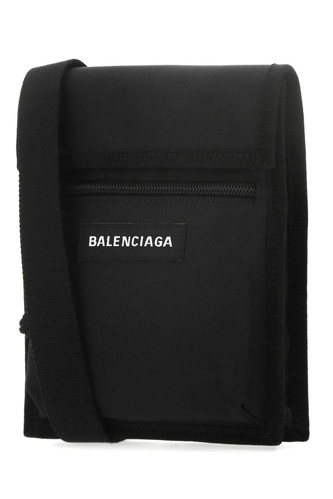 商品Balenciaga|Balenciaga Logo Print Shoulder Bag,价格¥3248,第3张图片详细描述