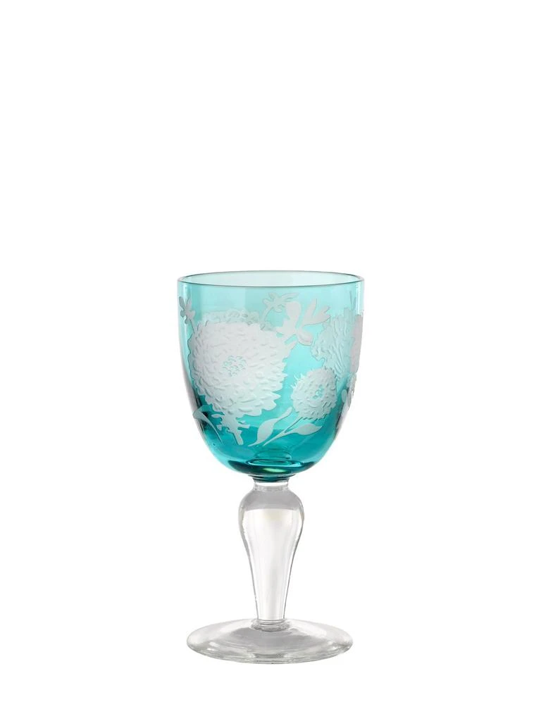 商品POLSPOTTEN|Set Of 6 Peony Multi-color Wine Glasses,价格¥1230,第2张图片详细描述