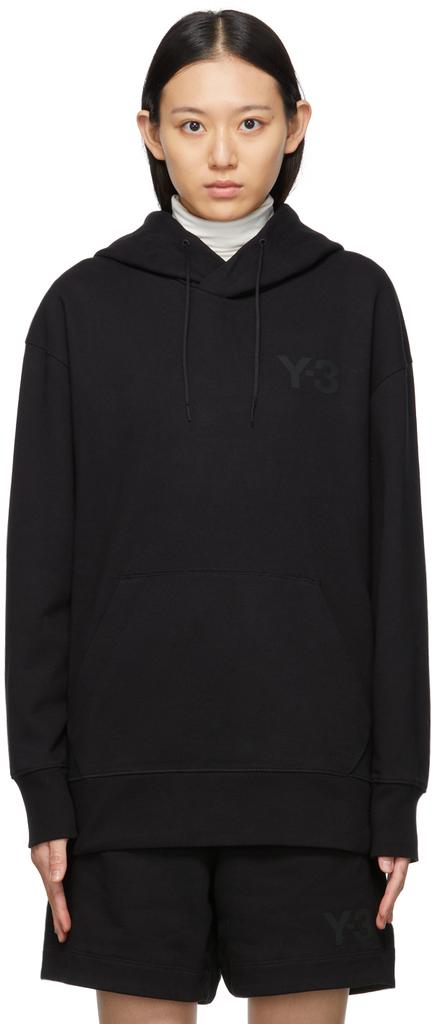 Black Classic Logo Hoodie商品第1张图片规格展示