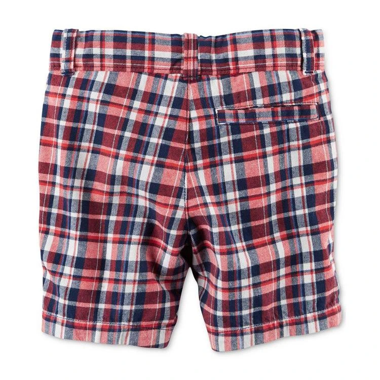 商品Carter's|Plaid Cotton Shorts, Little Boys (4-7),价格¥42,第3张图片详细描述