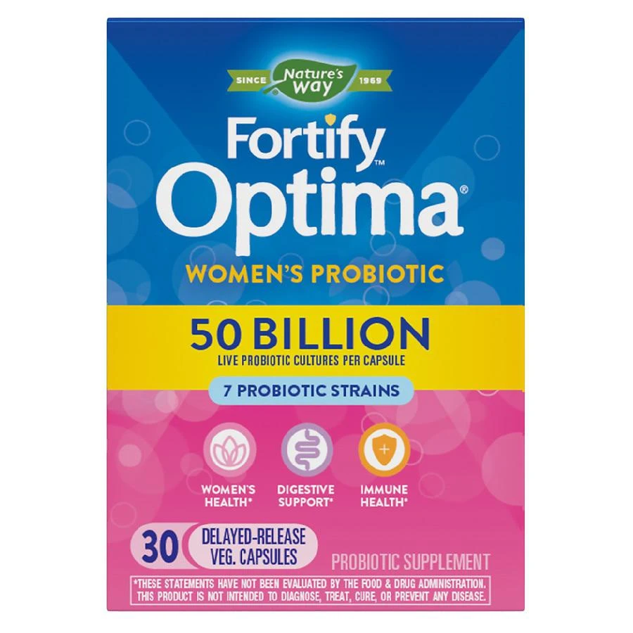 商品Nature's Way|Fortify Optima Women Delayed Release Veg Capsules,价格¥175,第1张图片