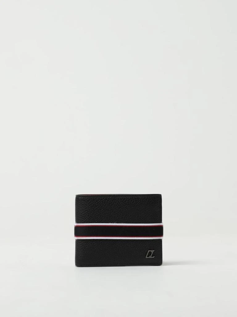 商品Christian Louboutin|Christian Louboutin wallet in grained leather,价格¥2837,第1张图片