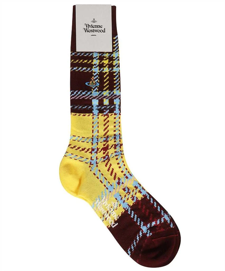 商品Vivienne Westwood|Vivienne westwood mac andy tartan socks,价格¥733,第1张图片