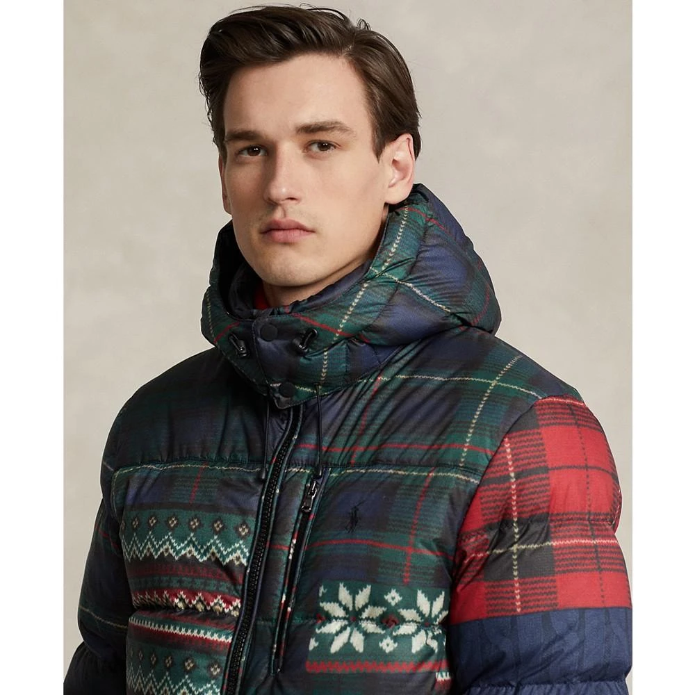 商品Ralph Lauren|Men's Print Water-Repellent Down Jacket,价格¥2194,第3张图片详细描述