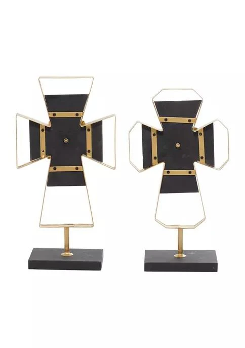 Lane Set Of 2 Metal Contemporary Sculptures 商品