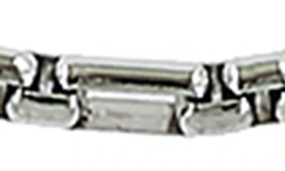 商品Effy|Sterling Silver Box Chain Bracelet,价格¥432,第2张图片详细描述