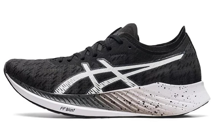 商品[国内直发] Asics|Magic Speed 1.0 轻便 低帮 跑步鞋 女款 黑白,价格¥787,第1张图片