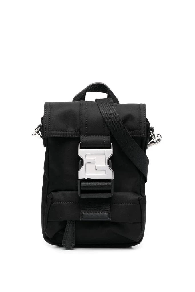 商品Fendi|Nylon Leather Backpack,价格¥8464,第1张图片