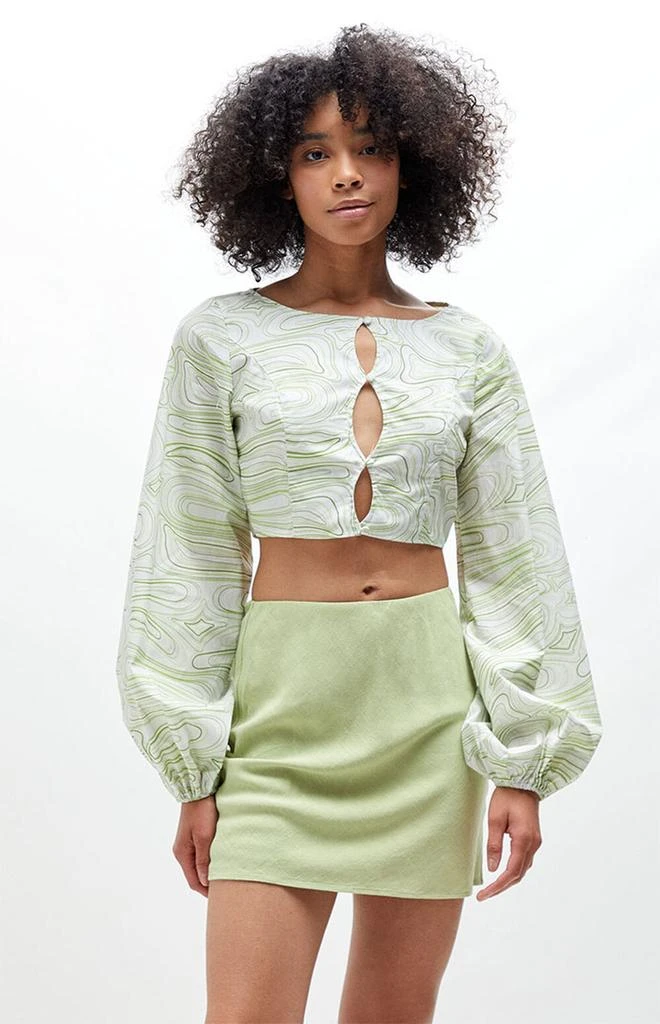 商品Charlie Holiday|Priscilla Long Sleeve Top,价格¥624,第1张图片