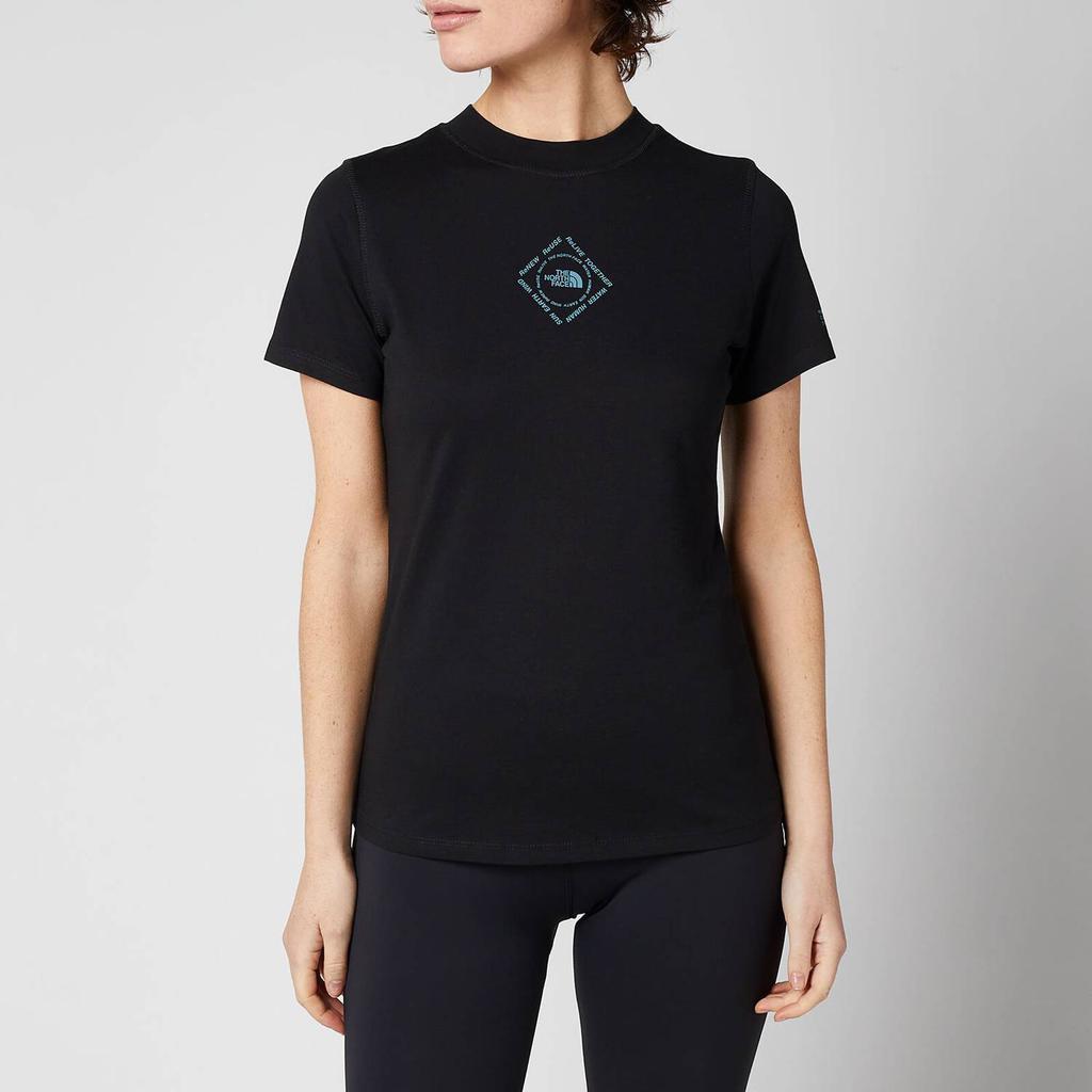 商品The North Face|The North Face Women's S/S Himalayan Bottle Source T-Shirt - Black,价格¥125,第1张图片