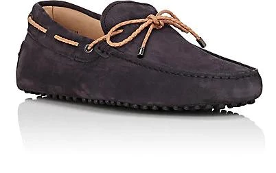 商品Tod's|Braided-Tie Suede 豆豆鞋,价格¥1766,第2张图片详细描述