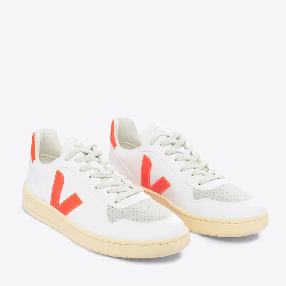 商品Veja|VEJA WOMEN’S V-10 FAUX LEATHER AND SUEDE TRAINERS,价格¥592,第3张图片详细描述