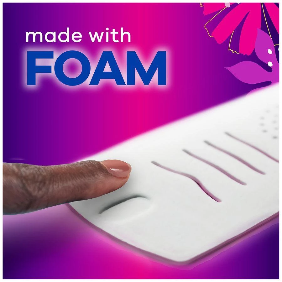 FlexFoam Pads, with Wings Lightly Scented, Size 5, Extra Heavy Overnight Absorbency 商品