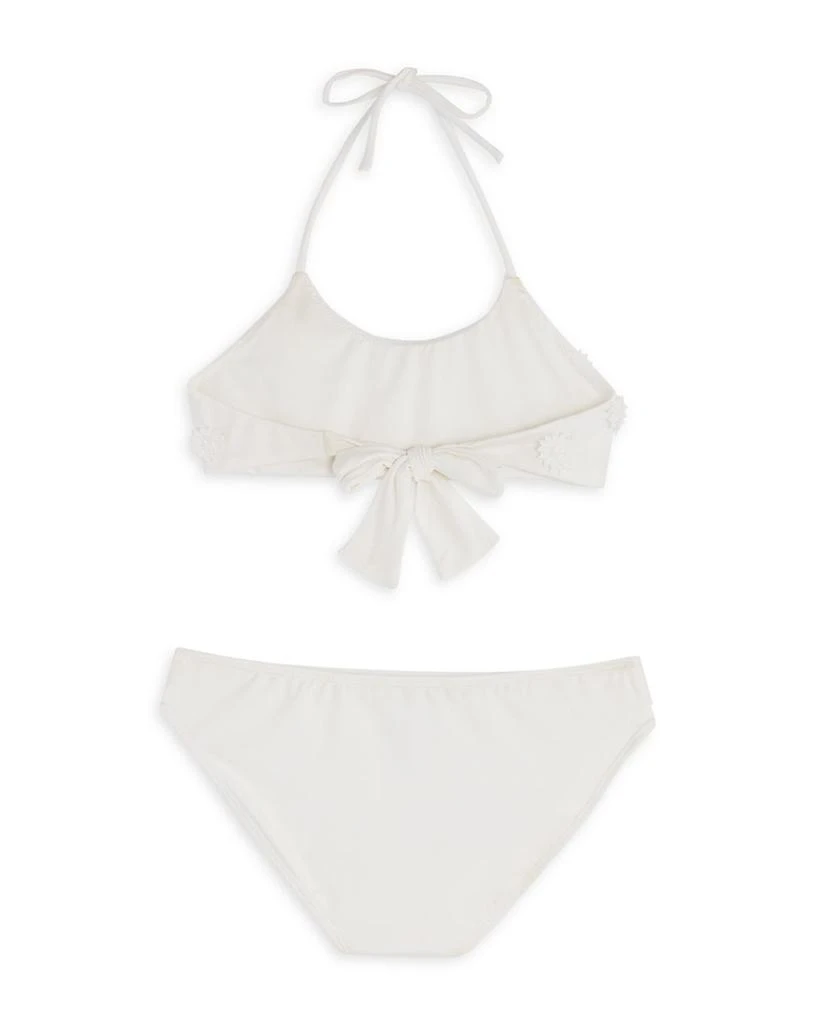 商品Peixoto|Girls' Dahlia Crocheted Flower Two Piece Swim Suit - Big Kid,价格¥492,第1张图片