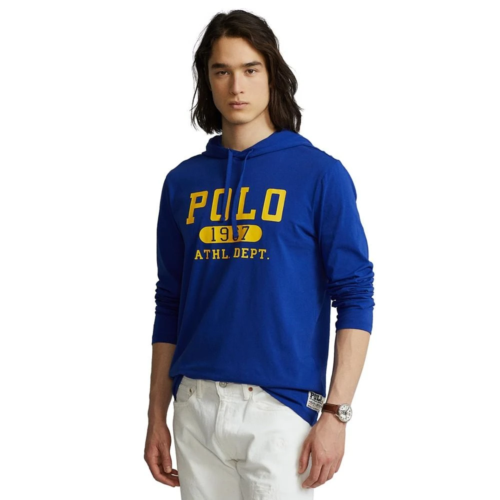 商品Ralph Lauren|Men's Logo Jersey Hooded T-Shirt,价格¥337,第1张图片