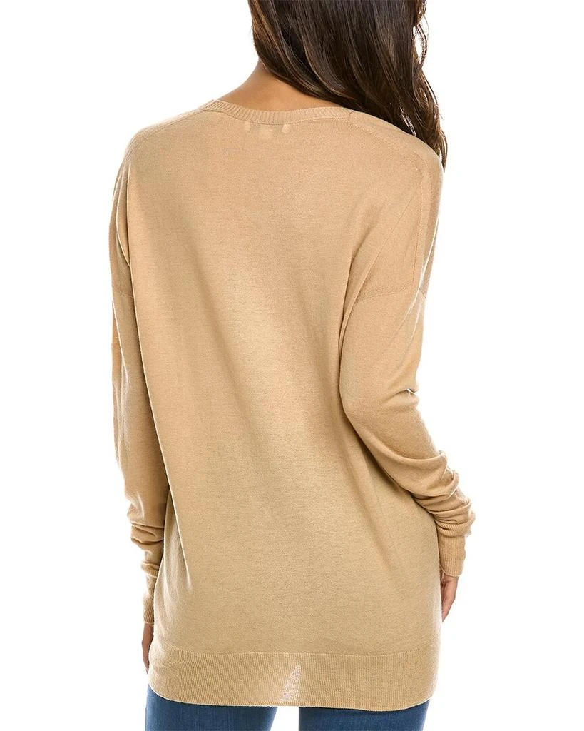 商品Vince|Vince V-Neck Wool & Cashmere-Blend Tunic,价格¥517,第2张图片详细描述