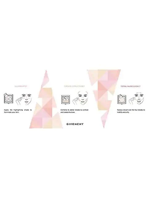 商品Givenchy|高定幻影四宫格蜜粉饼 11.4g,价格¥369,第2张图片详细描述