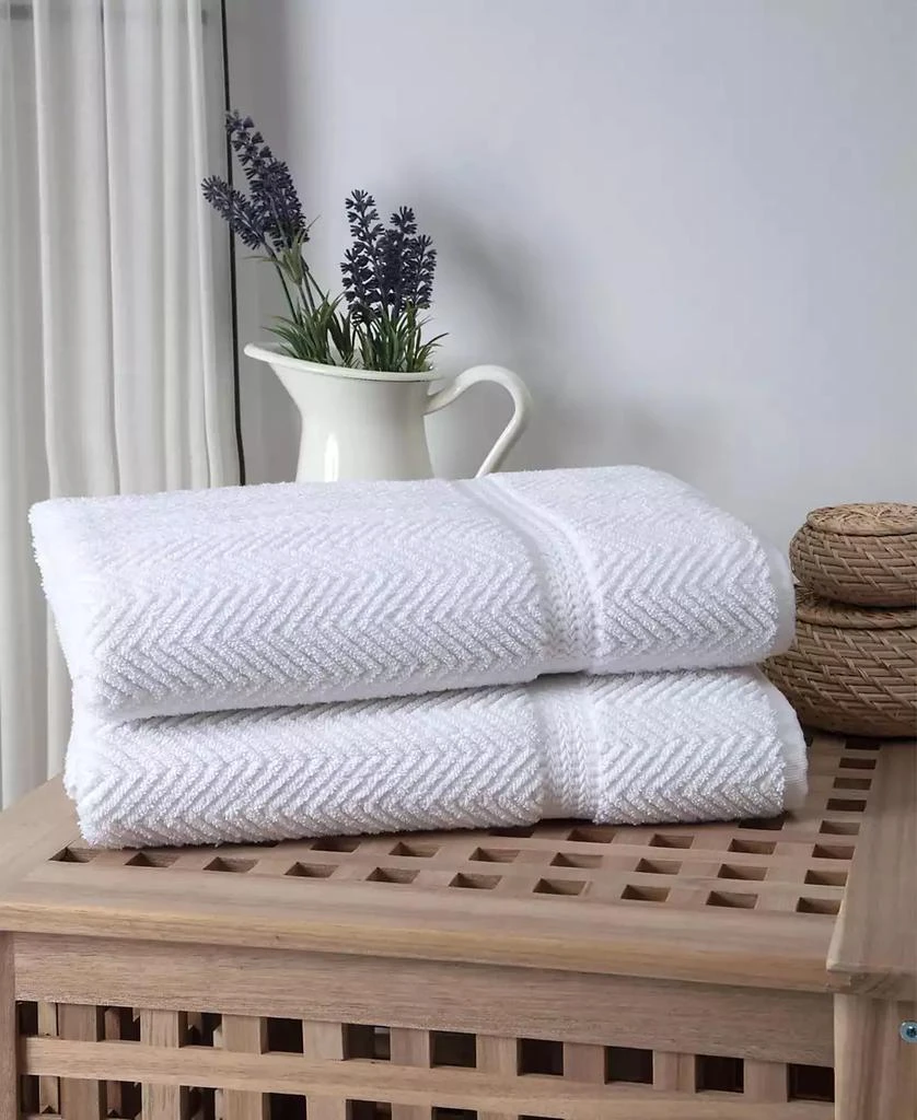 商品OZAN PREMIUM HOME|Maui 2-Pc. Bath Towel Set, 27" x 54",价格¥281,第1张图片