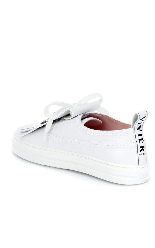 商品Roger Vivier|Call Me Vivier Leather Jewel Sneakers,价格¥6461,第5张图片详细描述