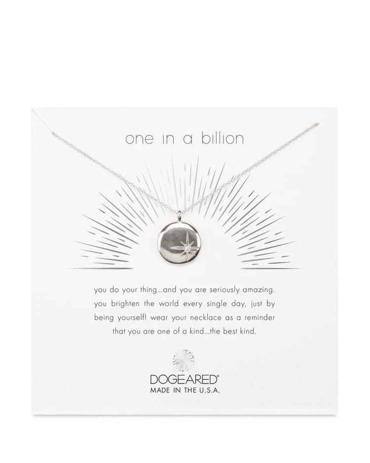 商品Dogeared|1 in a Billion Sparkle Necklace, 16",价格¥322,第1张图片