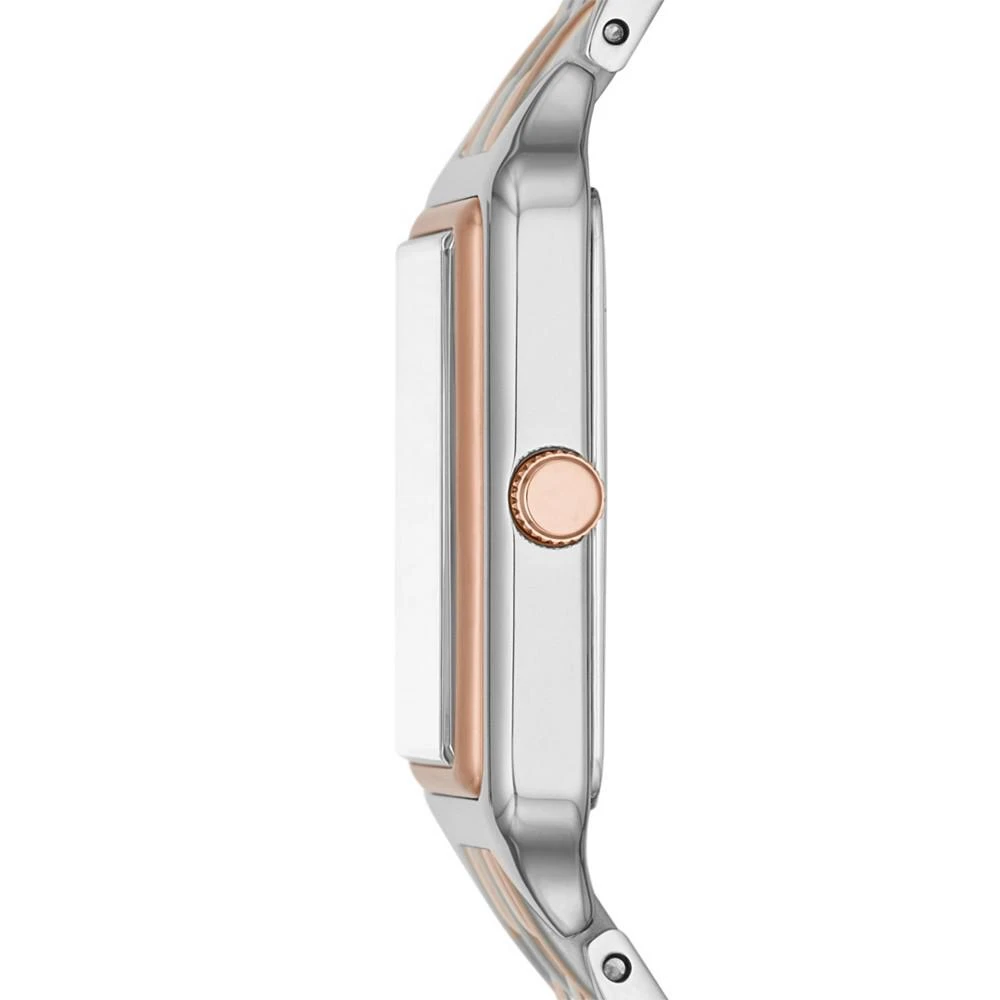 商品Fossil|Women's Raquel Two-Tone Stainless Steel Bracelet Watch, 23mm,价格¥955,第2张图片详细描述