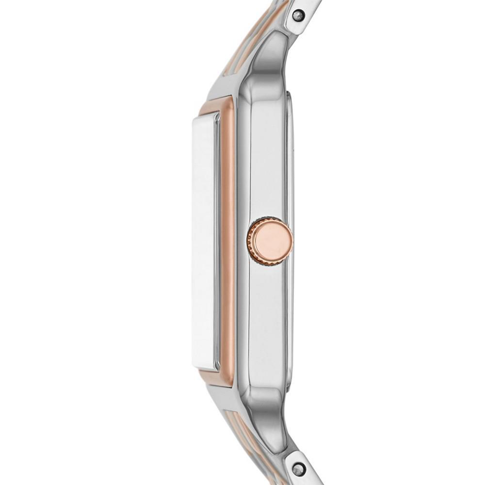 商品Fossil|Women's Raquel Two-Tone Stainless Steel Bracelet Watch, 23mm,价格¥1127,第4张图片详细描述