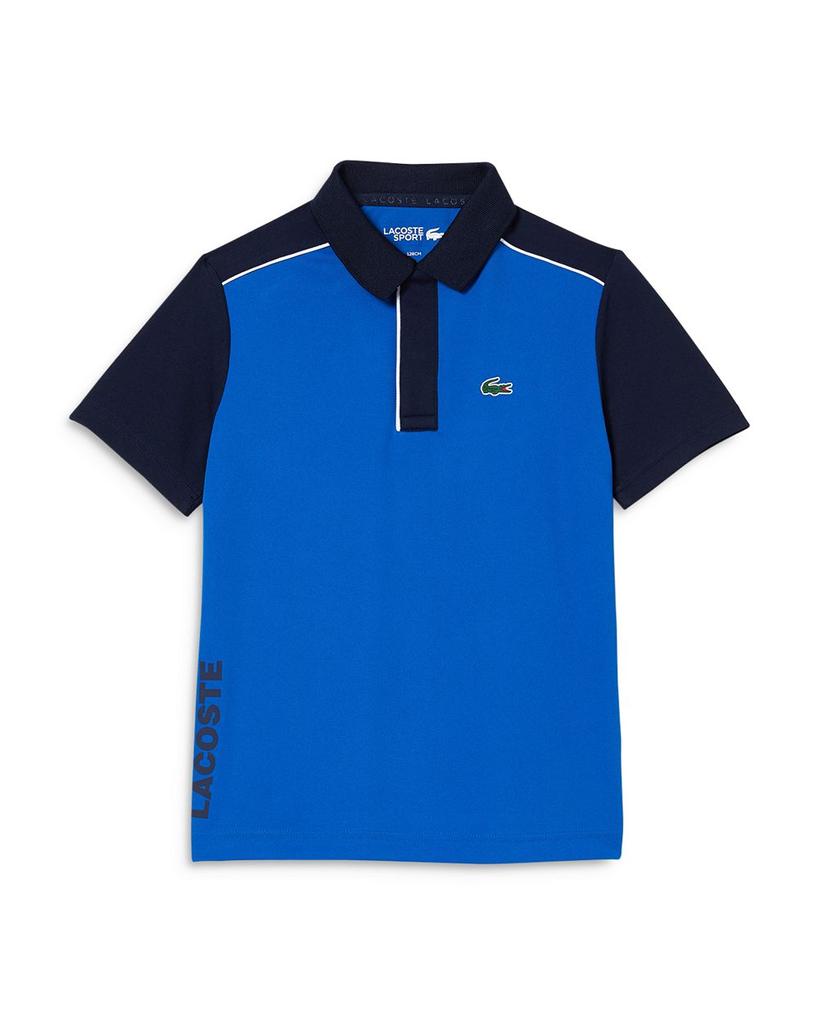 Boys' Color Block Piqué Performance Tennis Polo Shirt - Little Kid, Big Kid商品第1张图片规格展示