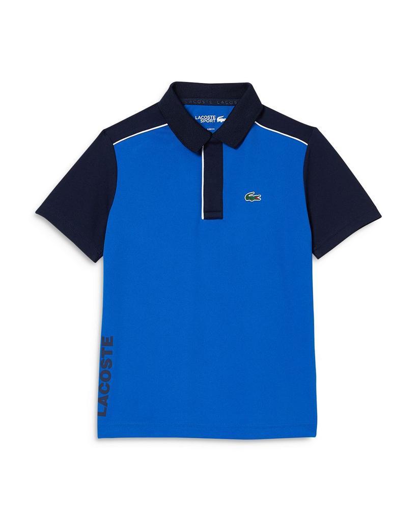 商品Lacoste|Boys' Color Block Piqué Performance Tennis Polo Shirt - Little Kid, Big Kid,价格¥287,第1张图片