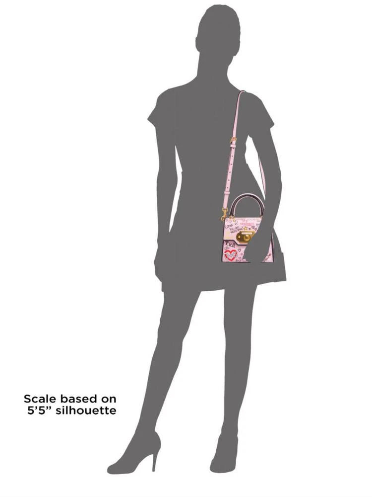 商品Dolce & Gabbana|Dolce & Gabbana - Borsapolla Tracolla Graphic Leather Crossbody Bag,价格¥23732,第3张图片详细描述