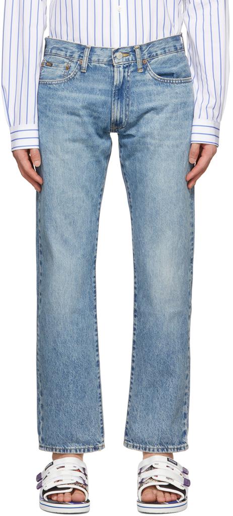 Blue Classic Fit Jeans商品第1张图片规格展示