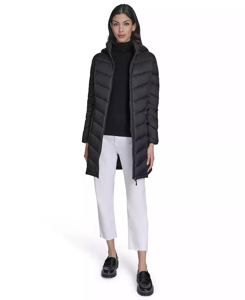 Women's Packable Hooded Puffer Coat, Created for Macy's 商品