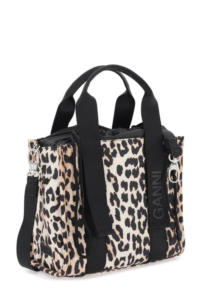 商品Ganni|Ganni animal-print tote bag,价格¥1433,第3张图片详细描述