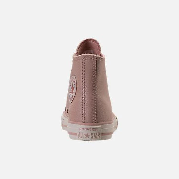 商品Converse|Girls' Little Kids' Converse Chuck Taylor High Top Leather Casual Shoes,价格¥223,第5张图片详细描述