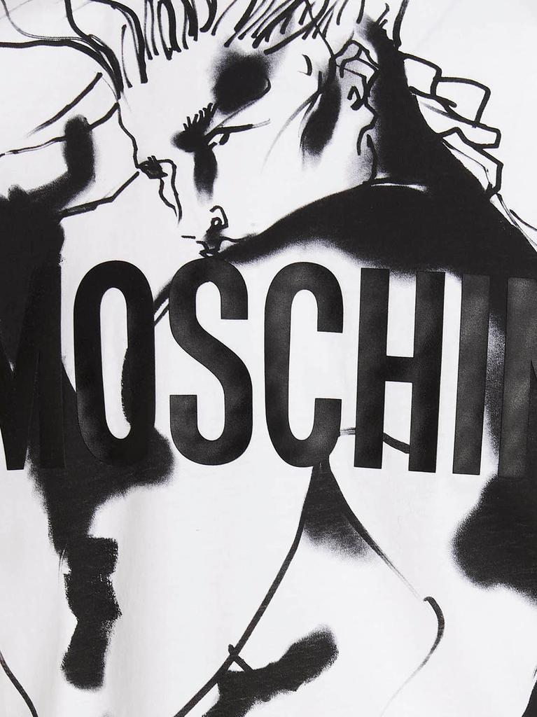 商品Moschino|Maxi print T-shirt,价格¥1419,第6张图片详细描述