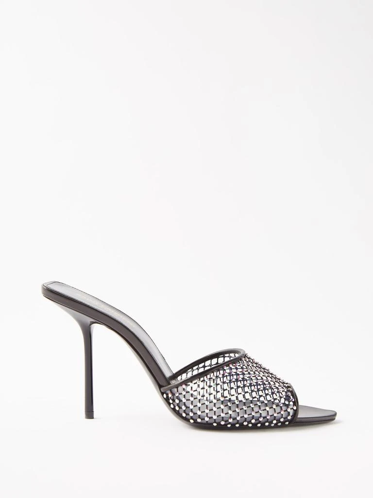 商品Yves Saint Laurent|Luz 95 crystal-embellished mules,价格¥11206,第1张图片