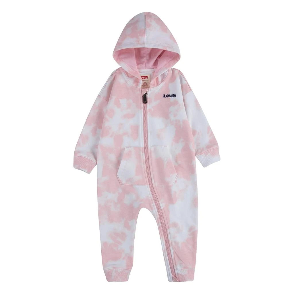 商品Levi's|Zip-Up Hoodie Coverall (Infant),价格¥136,第1张图片