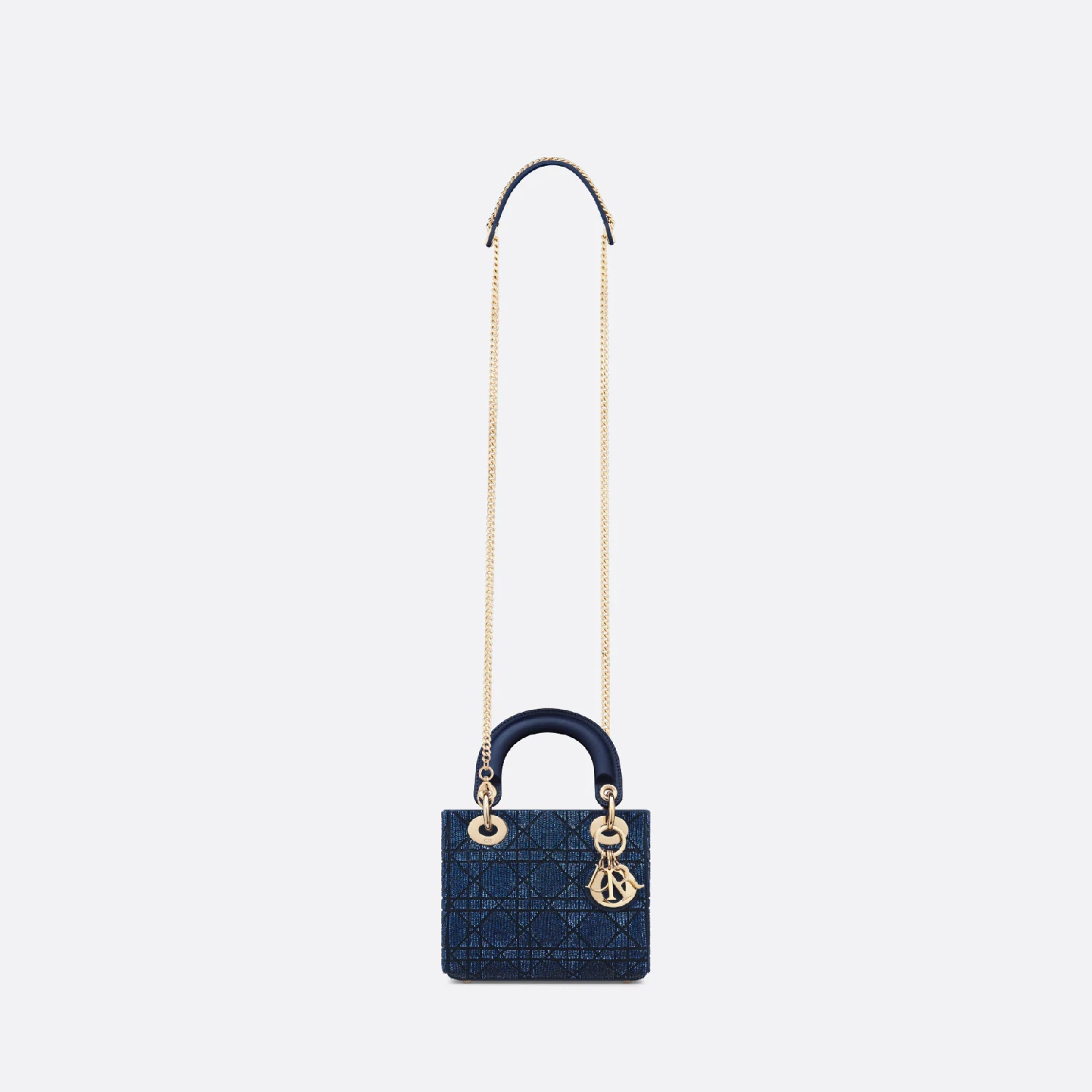 【预售】 迪奥 25春夏 女士 单肩包 Sac Lady Dior Mini M0505OIBE_M66B  商品
