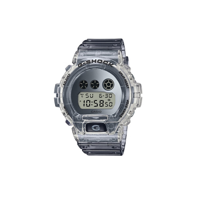 商品[国内直发] Casio|卡西欧(Casio)手表男G-SHOCK系列小方块男士运动男表电子防水腕表 DW-6900SK-1-深灰色-DW-6900SK-1,价格¥721,第1张图片