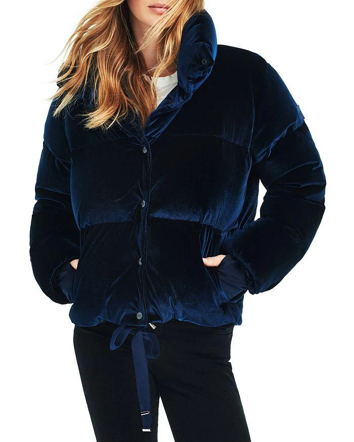 商品SAM.|Sophia Velvet Puffer Jacket,价格¥1965,第1张图片