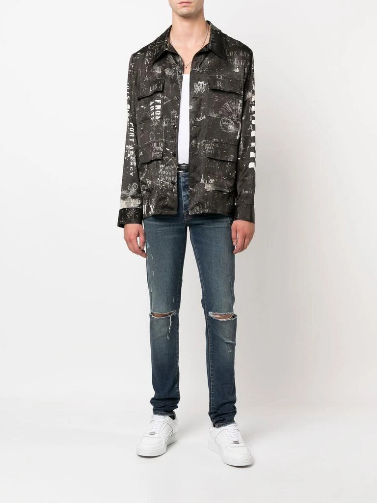 商品AMIRI|Amiri  Shirts Black,价格¥10340,第5张图片详细描述