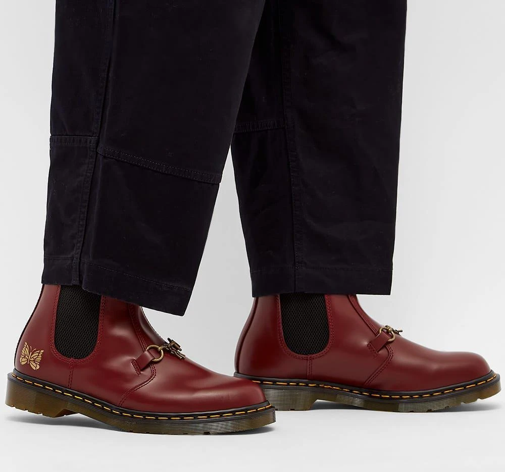 商品Dr. Martens|DR. MARTENS Dr. Martens 2976 Snaffle x Needles Boots,价格¥2033,第5张图片详细描述