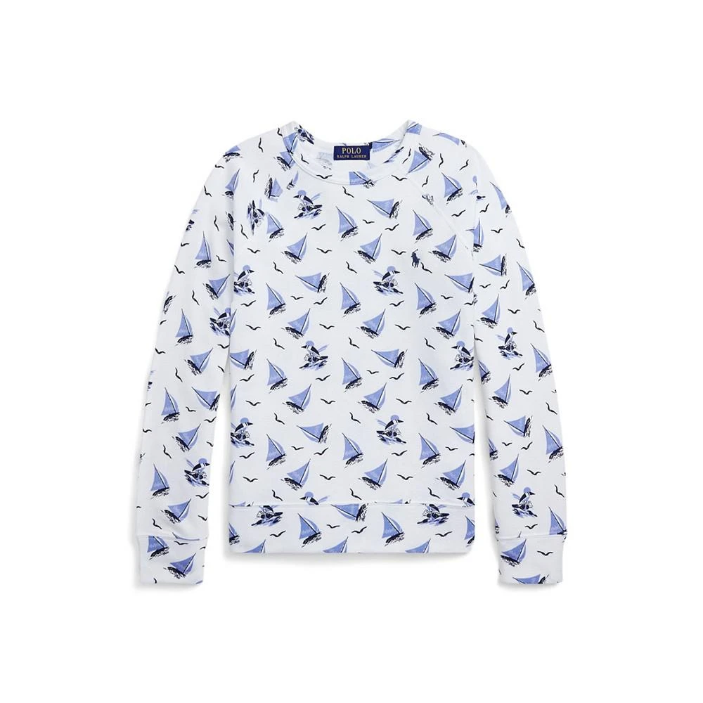 商品Ralph Lauren|Big Boys Polo Bear Spa Terry Sweatshirt,价格¥170,第1张图片