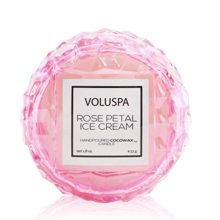 商品Voluspa|Voluspa 马卡龙香薰蜡烛- 玫瑰花瓣冰淇淋 51g/1.8oz,价格¥112,第1张图片