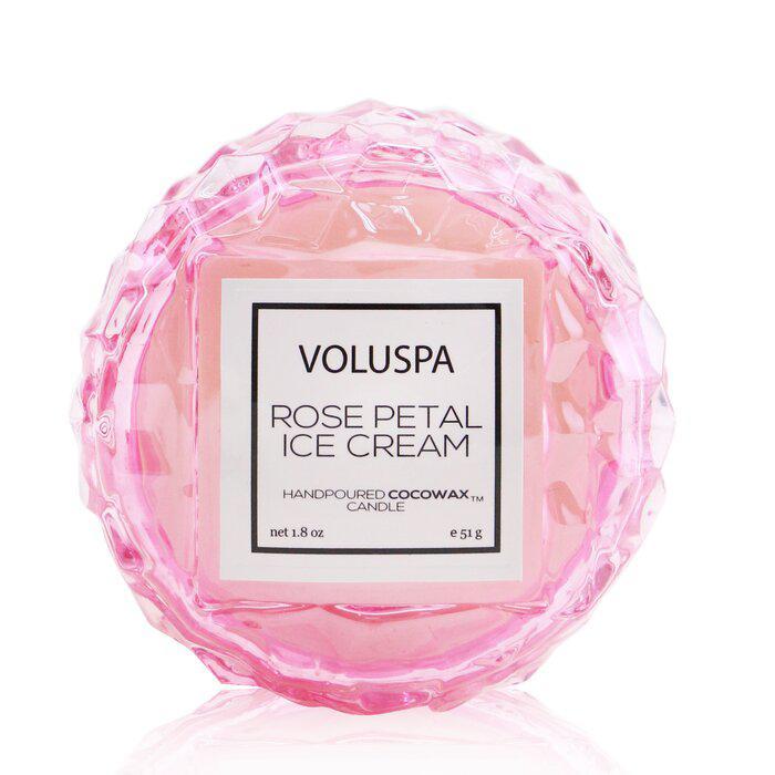 商品Voluspa|Voluspa 马卡龙香薰蜡烛- 玫瑰花瓣冰淇淋 51g/1.8oz,价格¥146,第1张图片