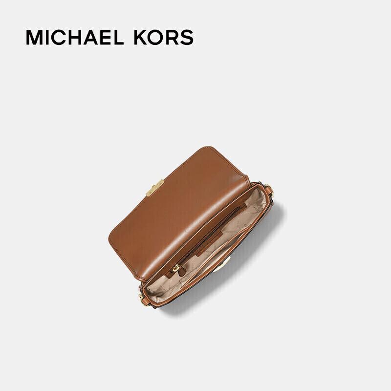 MK 女包 迈克·科尔斯 MICHAEL KORS 明星同款 BRADSHAW系列棕色手提单肩包 30S1G2BL1L LUGGAGE商品第4张图片规格展示