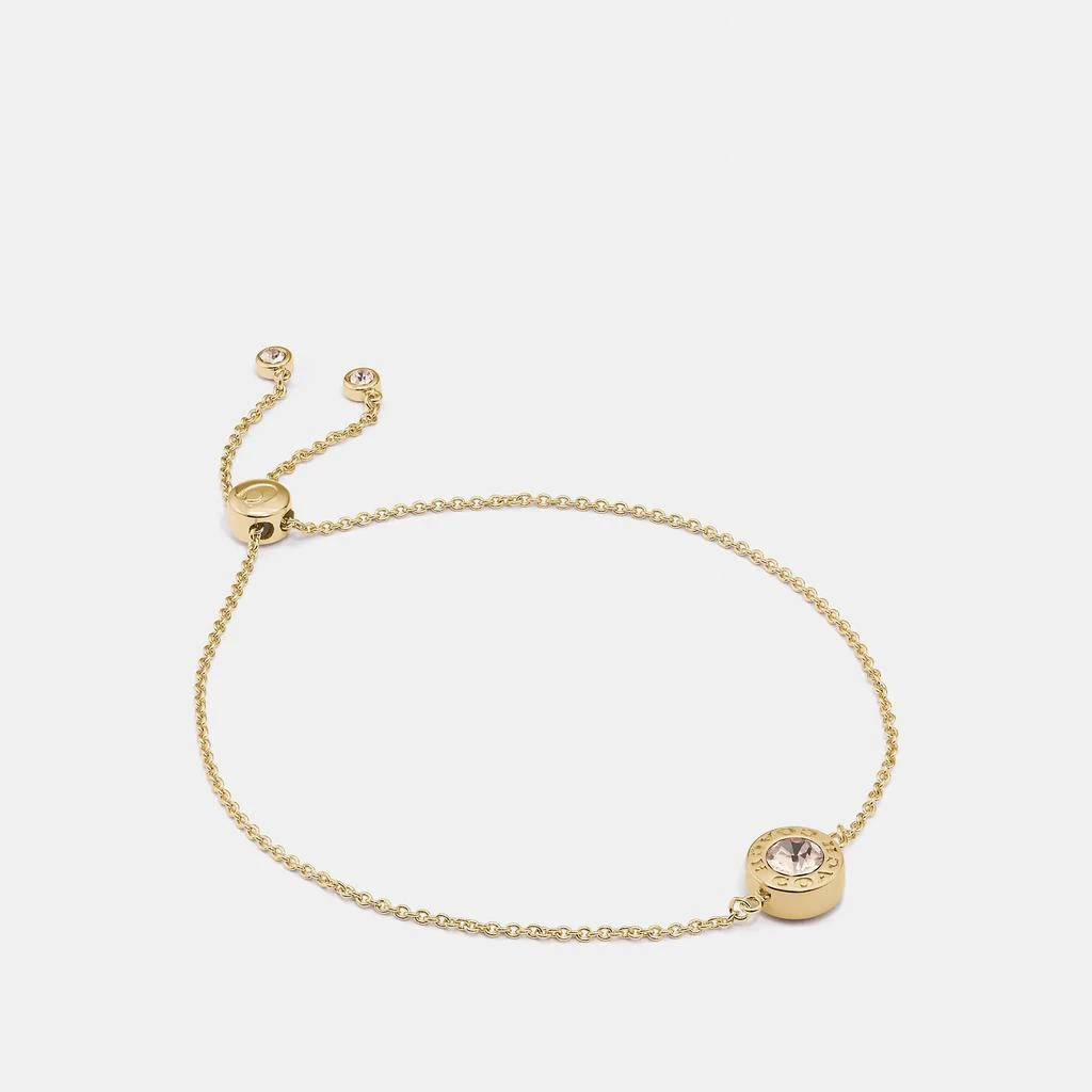 商品Coach|Coach Outlet Open Circle Slider Bracelet,价格¥215,第1张图片