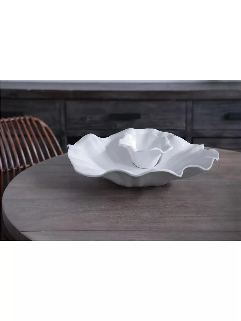 商品Beatriz Ball|Vida Bloom Chip & Dip Bowl,价格¥560,第5张图片详细描述